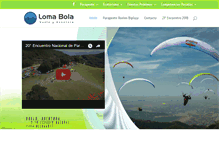 Tablet Screenshot of lomabola.com.ar